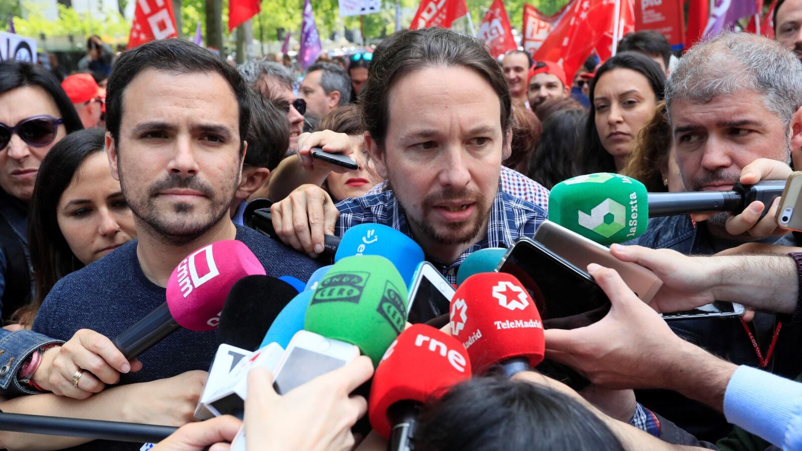 Pablo Iglesias no descarta un acuerdo entre PSOE y Ciudadanos