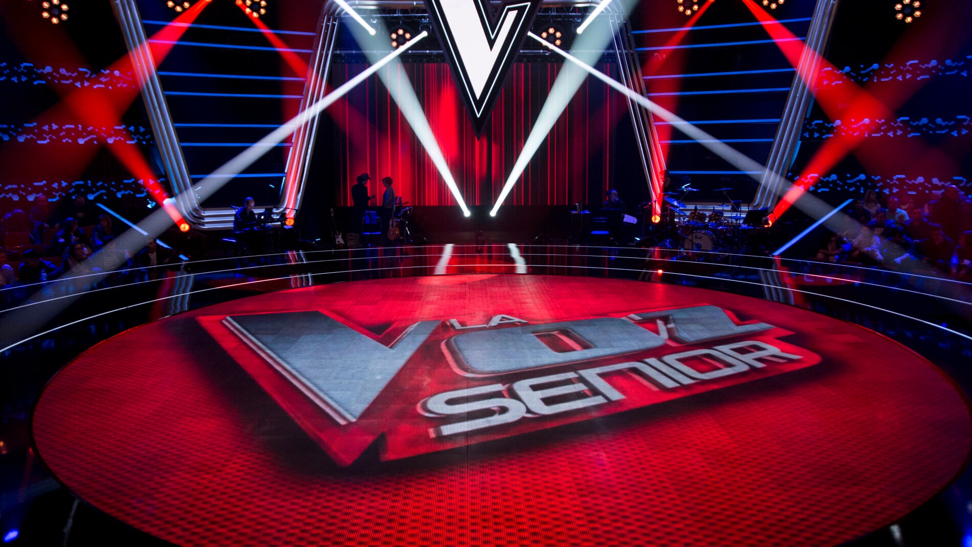 El plat&oacute; de 'La Voz Senior'