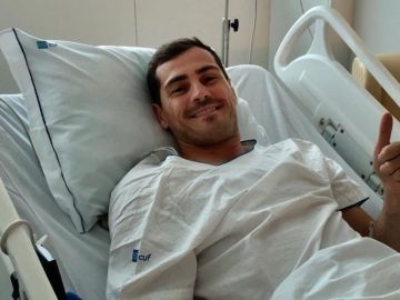 lasexta Deportes (01-05-19) El tranquilizador mensaje de Iker Casillas tras sufrir un infarto: "Un susto grande, pero con las fuerzas intactas"