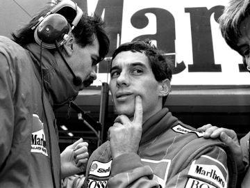 El legendario Ayrton Senna