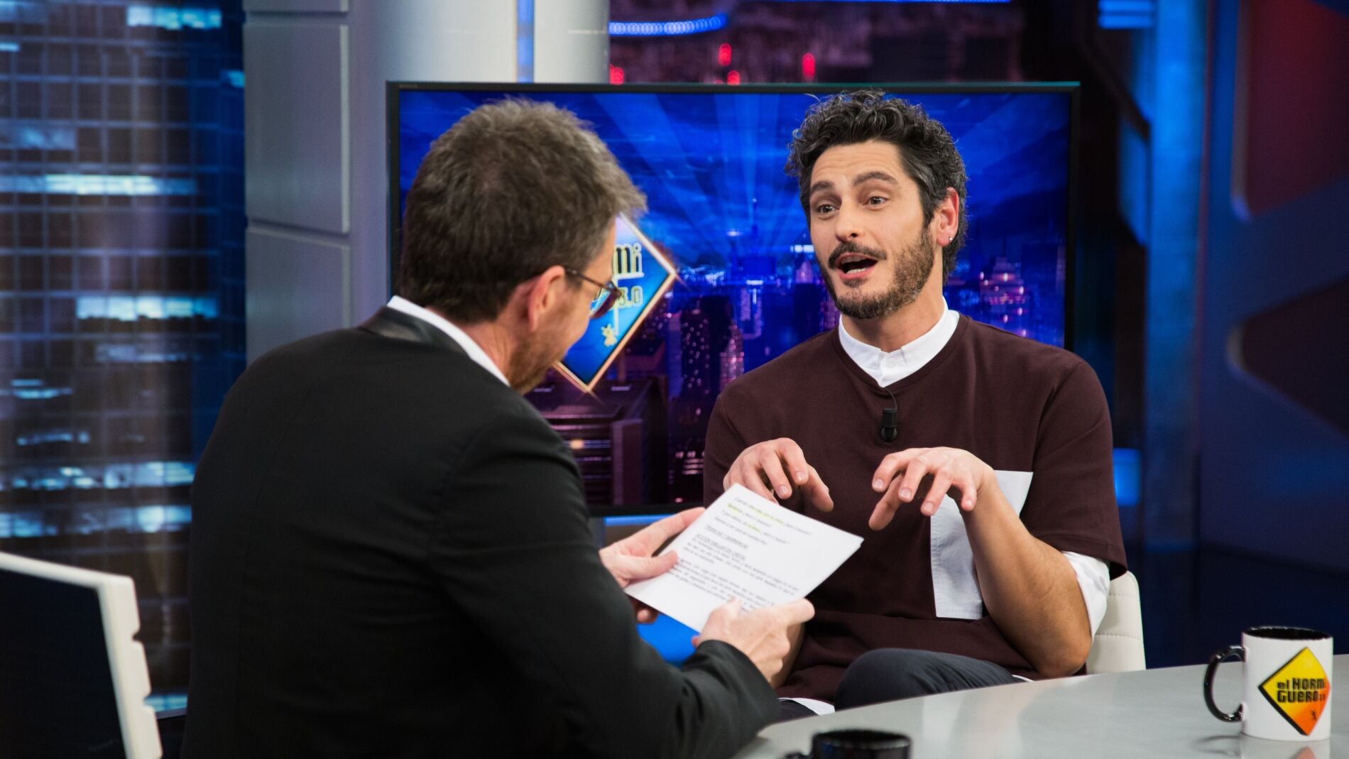 ¿Antonio Pagudo es un león o un huevón? El actor responde a Pablo Motos en 'El Hormiguero 3.0'
