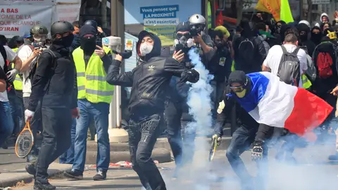 Disturbios en París Disturbios en París