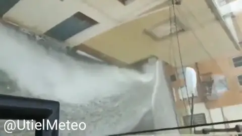 Las tormentas dejan granizo en las provincias de Castellón, Valencia y Cuenca Las tormentas dejan granizo en las provincias de Castellón, Valencia y Cuenca