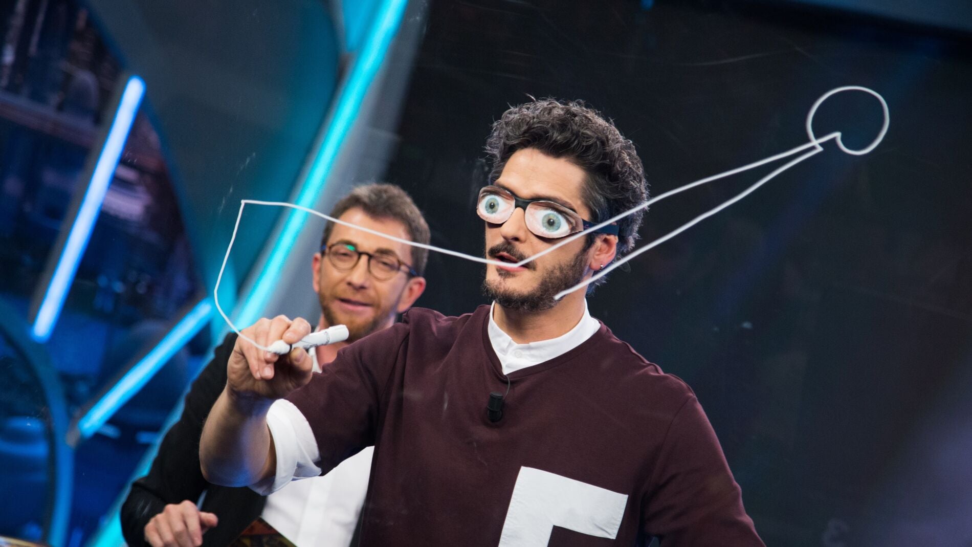 El reto de Pablo Motos a Antonio Pagudo en 'El Hormiguero 3.0': el dibujo a ciegas