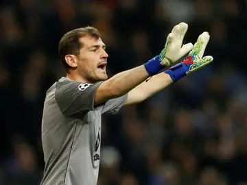 Iker Casillas, durante un partido Iker Casillas, durante un partido