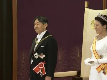 Japón entra en la era 'Reiwa' con el ascenso al trono del emperador Naruhito Japón entra en la era 'Reiwa' con el ascenso al trono del emperador Naruhito
