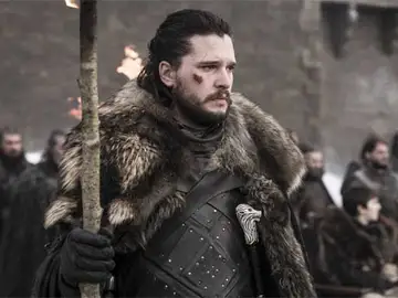 Jon Snow con sus heridas Jon Snow con sus heridas