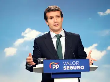 El presidente del PP, Pablo Casado El presidente del PP, Pablo Casado