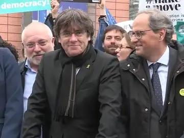 Torra mantiene la condecoración a Núria de Gispert Torra mantiene la condecoración a Núria de Gispert