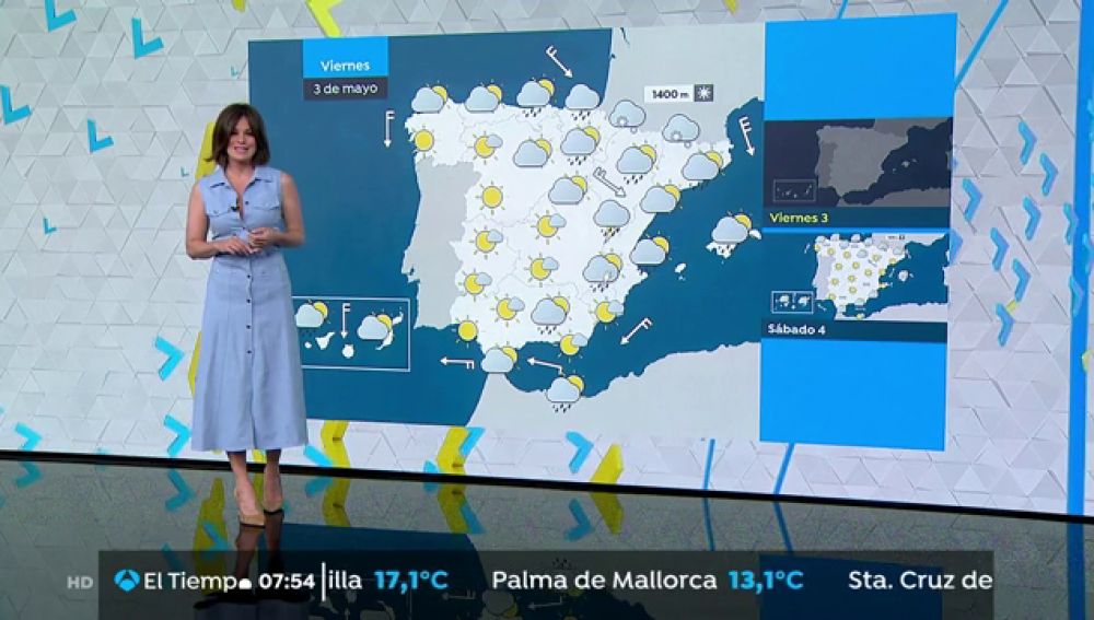 Bajan las temperaturas en el norte y este de la península, y lloverá en Andalucía