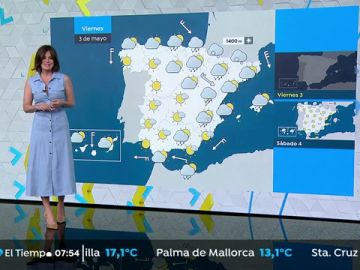 Bajan las temperaturas en el norte y este de la península, y lloverá en Andalucía