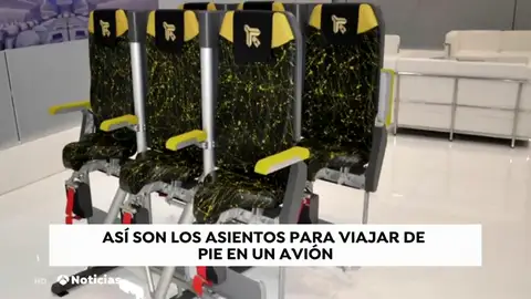 ¿Preparado para volar de pie? Así podrían ser los aviones del futuro ¿Preparado para volar de pie? Así podrían ser los aviones del futuro