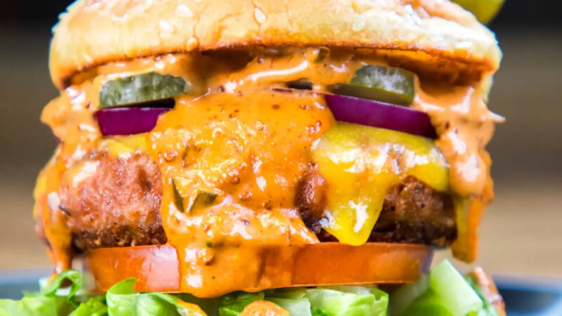 Hamburguesa vegetariana Hamburguesa vegetariana