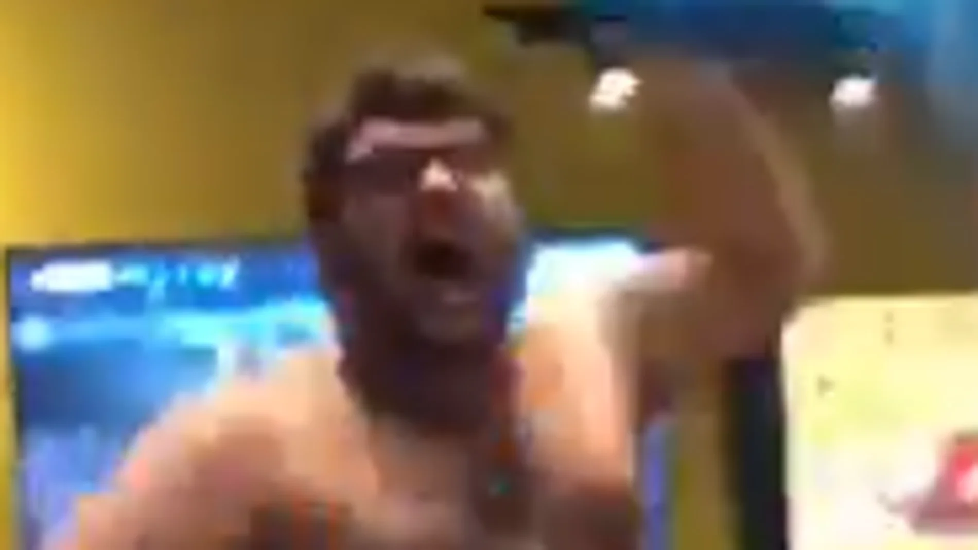 La viral celebración del gol de Messi La viral celebración del gol de Messi