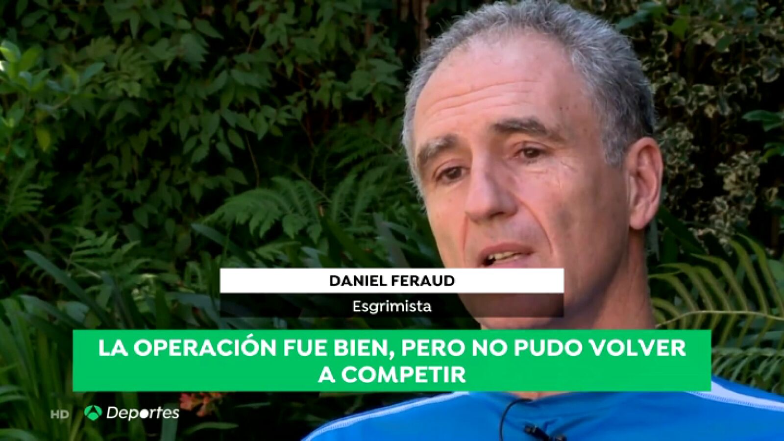 La historia del esgrimista Daniel Feraud, que sufrió un infarto con 32 años: 
