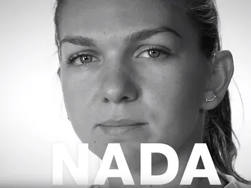 Simona Halep, en un vídeo promocional contra la violencia de género Simona Halep, en un vídeo promocional contra la violencia de género