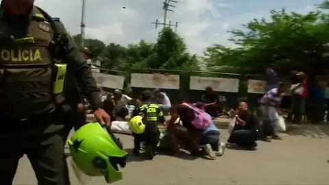 Disparos en la frontera entre Venezuela y Colombia Disparos en la frontera entre Venezuela y Colombia