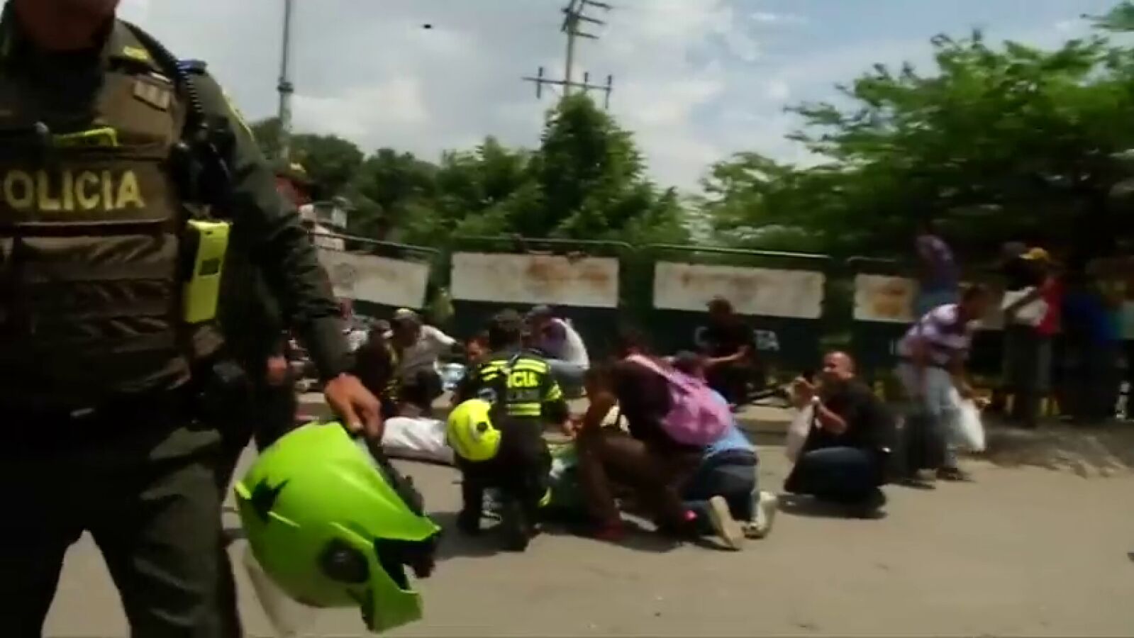 Disparos en la frontera entre Venezuela y Colombia
