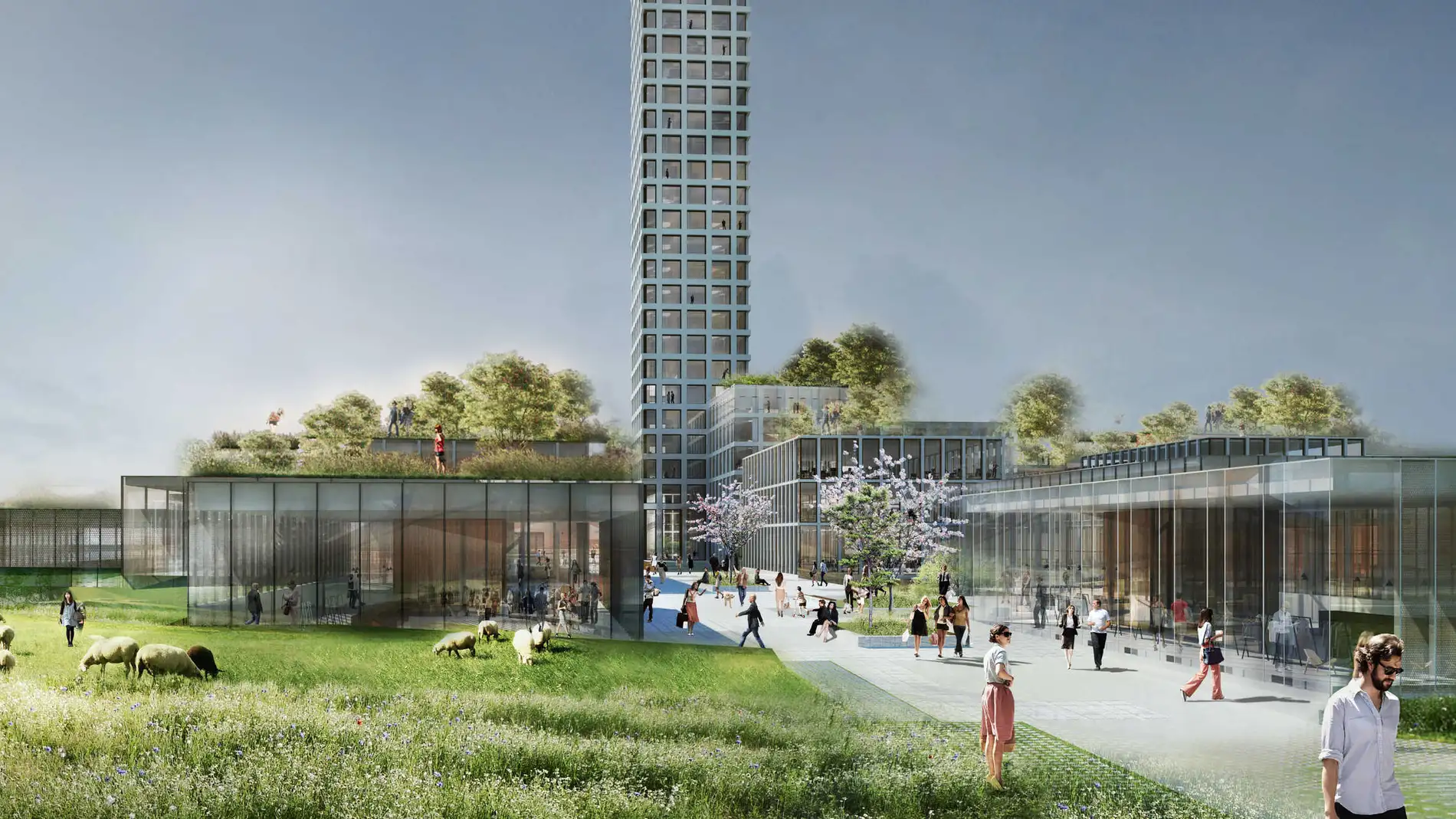 Proyecto de la Bestseller Tower en Brande Proyecto de la Bestseller Tower en Brande