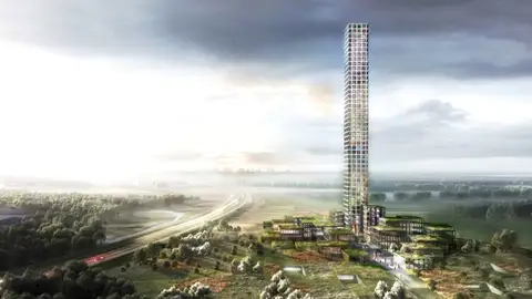 El rascacielo más alto de Europa Occidental, medirá 320 metros de altura y se construirá en un pequeño pueblo de Dinamarca El rascacielo más alto de Europa Occidental, medirá 320 metros de altura y se construirá en un pequeño pueblo de Dinamarca