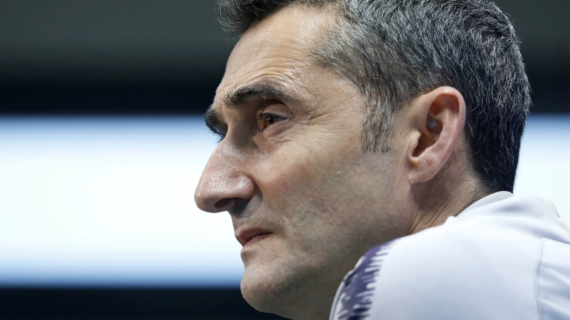 Ernesto Valverde, en rueda de prensa Ernesto Valverde, en rueda de prensa