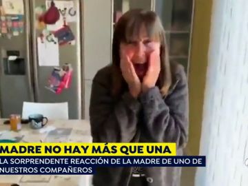 Nuestro compañero Ignacio sorprende a su madre por el Día de la Madre