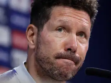 Diego Simeone, en rueda de prensa Diego Simeone, en rueda de prensa