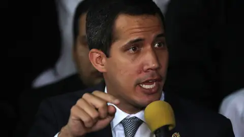 El presidente de la Asamblea Nacional de Venezuela, Juan Guaidó El presidente de la Asamblea Nacional de Venezuela, Juan Guaidó