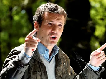 Pablo Casado en un acto del PP en A Coruña Pablo Casado en un acto del PP en A Coruña