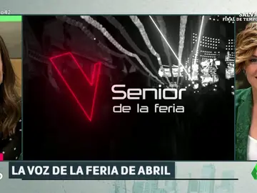 'Liarla Pardo' sorprende a Eva González buscando a 'La Voz Senior' de la Feria de Abril 'Liarla Pardo' sorprende a Eva González buscando a 'La Voz Senior' de la Feria de Abril