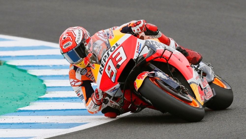 Marc Márquez, en el circuito de Jerez