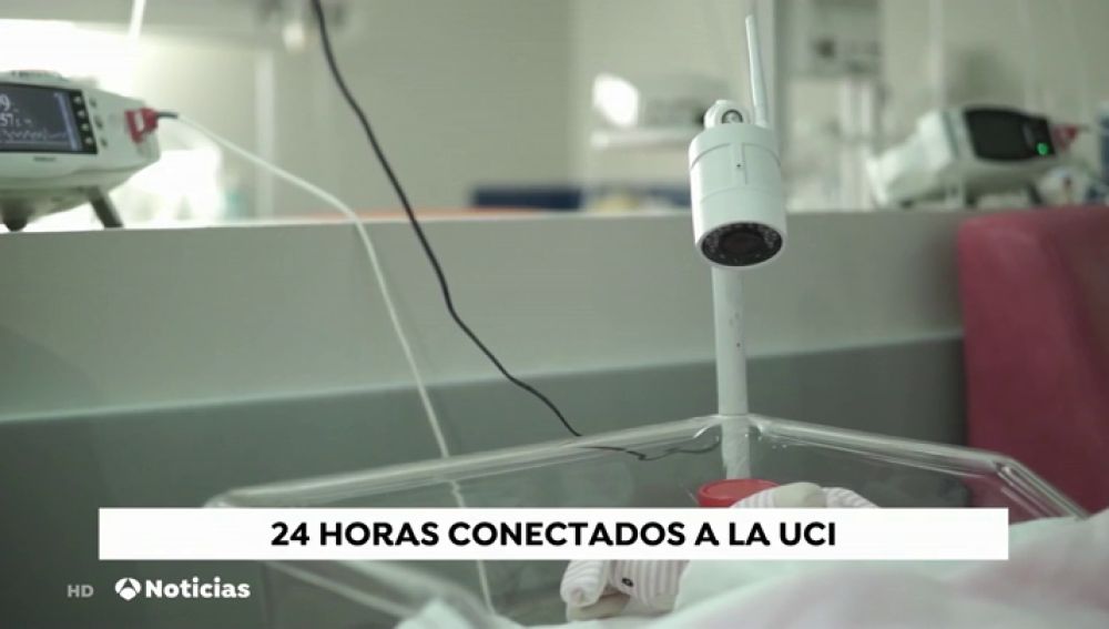 Instalan webcams en la UCI Neonatal de varios hospitales madrileños para que los padres puedan ver a sus bebés