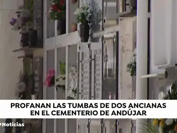 Investigan la profanación de dos tumbas en el cementerio de Andújar, Jaén Investigan la profanación de dos tumbas en el cementerio de Andújar, Jaén