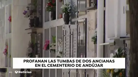 Investigan la profanación de dos tumbas en el cementerio de Andújar, Jaén Investigan la profanación de dos tumbas en el cementerio de Andújar, Jaén
