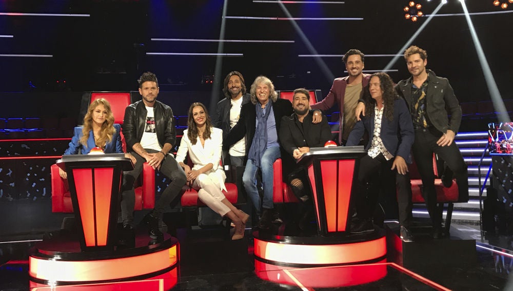 José Mercé, Tomatito, Antonio Carmona y Bustamante, asesores de ‘La Voz Senior’
