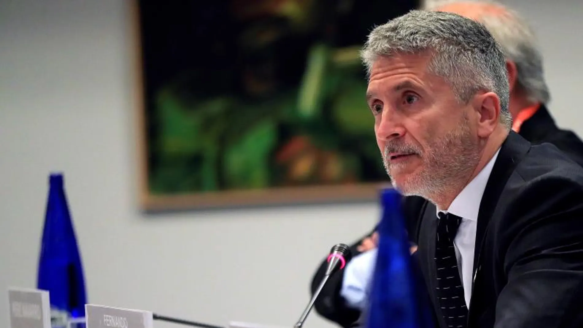El ministro del Interior, Fernando Grande-Marlaska El ministro del Interior, Fernando Grande-Marlaska