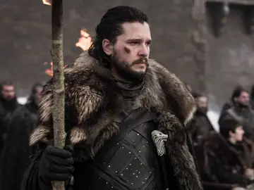 Jon Snow en el último capítulo de 'Juego de Tronos' Jon Snow en el último capítulo de 'Juego de Tronos'