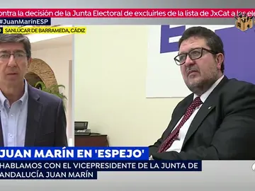 Juan Marín en 'Espejo Público' Juan Marín en 'Espejo Público'