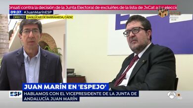 Juan Marín, sobre los datos de trabajadores de la unidad de violencia de género de Andalucía: 