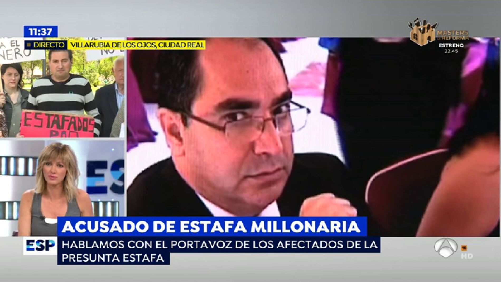 Estafa millonaria