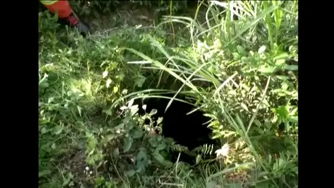 Angustioso rescate a una mujer en China que se cayó por un agujero oculto mientras recogía hojas de té Angustioso rescate a una mujer en China que se cayó por un agujero oculto mientras recogía hojas de té