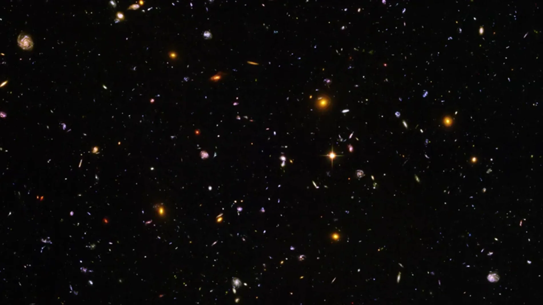 La foto de 16 años en la que aparecen 265.000 galaxias La foto de 16 años en la que aparecen 265.000 galaxias