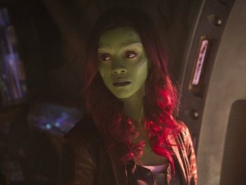 Zoe Saldana interpreta a Gamora en 'Vengadores: Endgame'