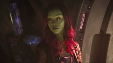 Zoe Saldana interpreta a Gamora en 'Vengadores: Endgame'