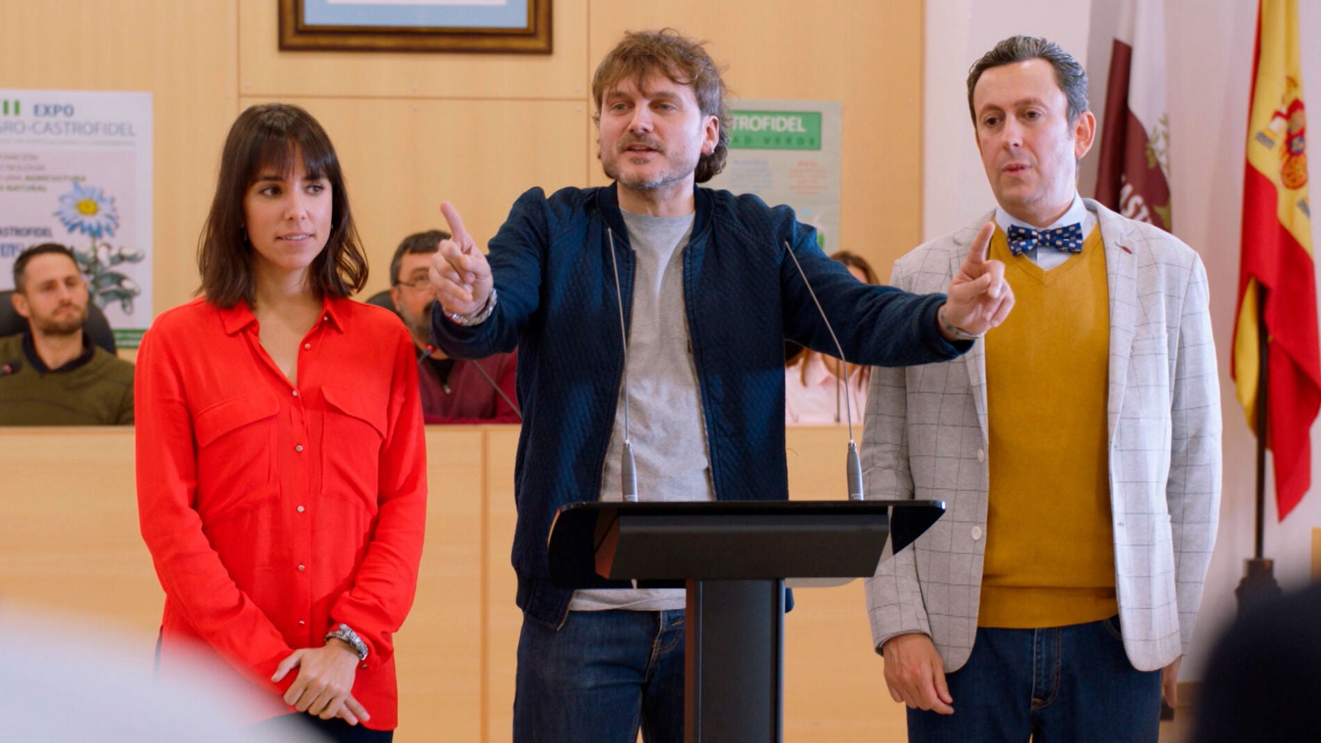 Joz&eacute; se gana al pueblo de Castrofidel con su emotivo discurso