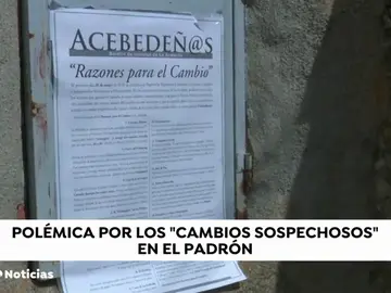 Los vecinos de la Acebeda han denunciado a la Junta Electoral cambios sospechosos en el padrón Los vecinos de la Acebeda han denunciado a la Junta Electoral cambios sospechosos en el padrón