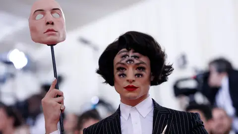 Ezra Miller en la Gala Met Ezra Miller en la Gala Met