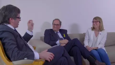 La Generalitat le pone una secretaria a Puigdemont en Bélgica La Generalitat le pone una secretaria a Puigdemont en Bélgica