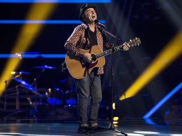 José María Guzmán canta 'Señor azul' en las Audiciones a ciegas de 'La Voz Senior'