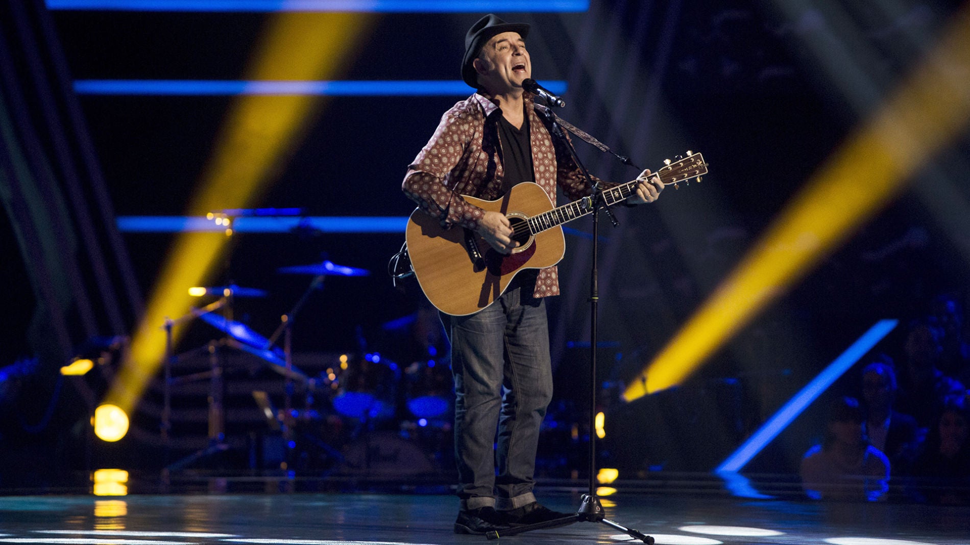 Jos&eacute; Mar&iacute;a Guzm&aacute;n canta 'Se&ntilde;or azul' en las Audiciones a ciegas de 'La Voz Senior'